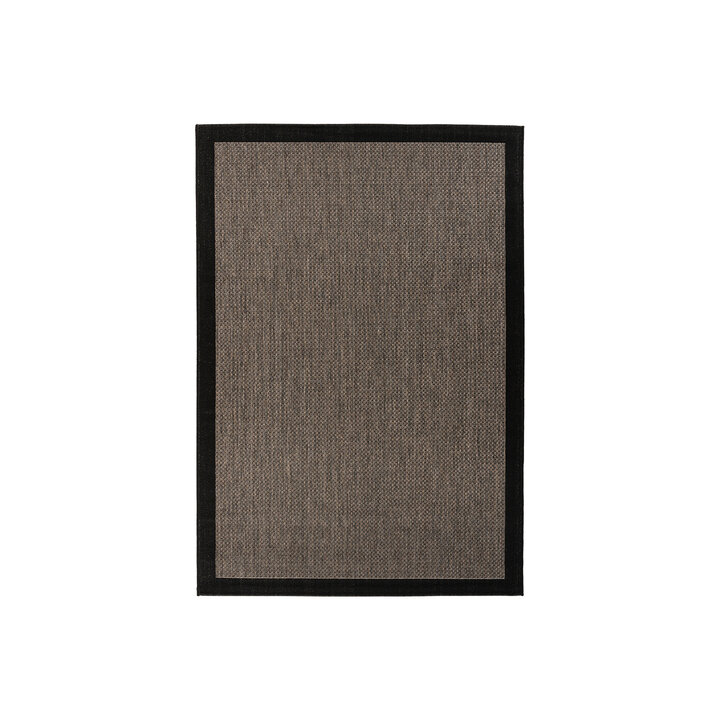 In- & Outdoor Teppich - Swash Border 100 Braun - 1