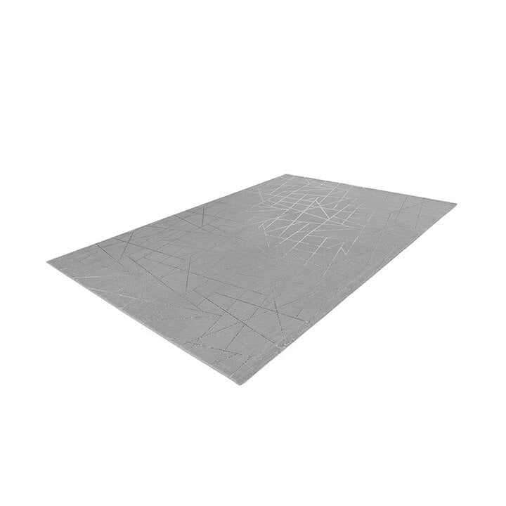 Geometrischer Teppich - Botticino 125 Taupe Silber - 2