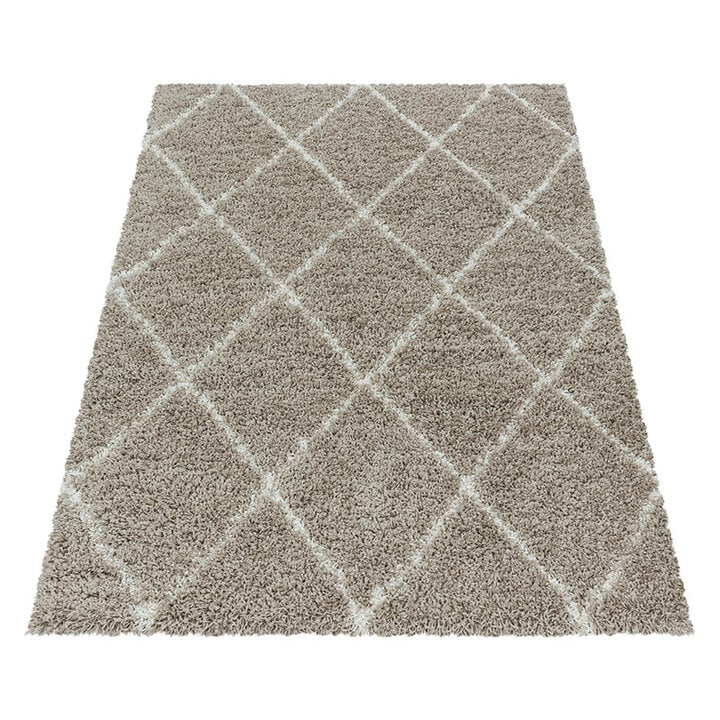 Berberteppich - Agadir Lines Beige Creme  - 2