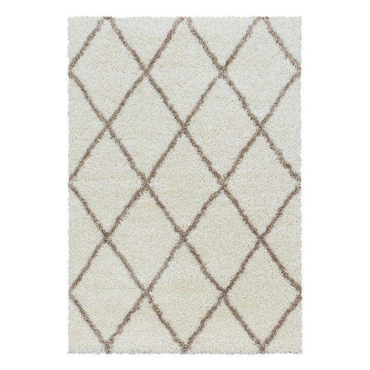 Berberteppich - Agadir Lines Creme Beige - 1