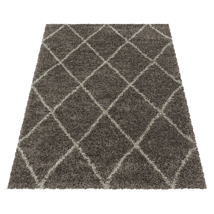 Berberteppich - Agadir Lines Taupe Creme - 2