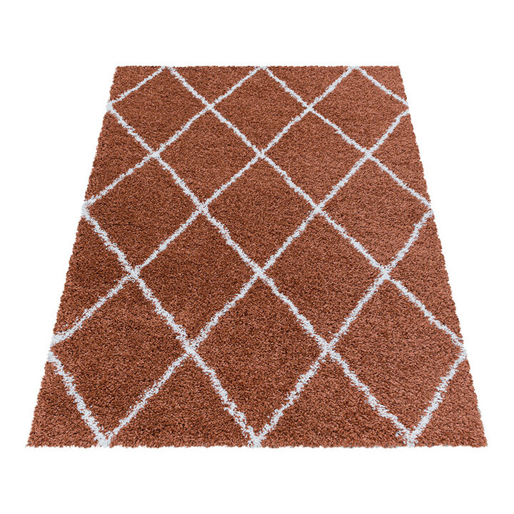 Berberteppich - Agadir Lines Terracota Creme - 2