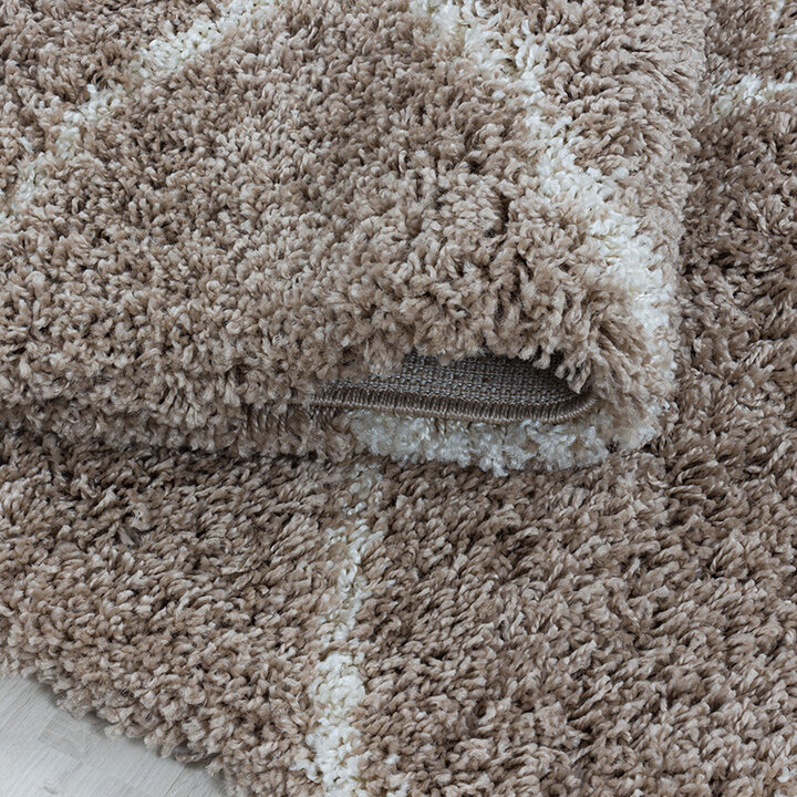 Berberteppich Rund - Agadir Circle Beige Creme - 2