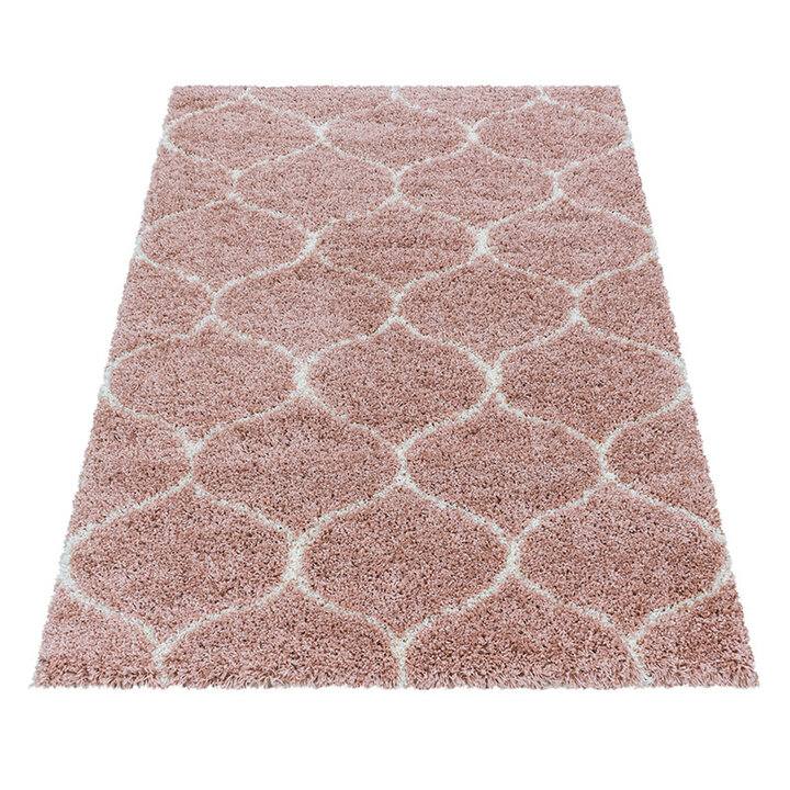 Berberteppich - Agadir Circle Rosa Creme - 2