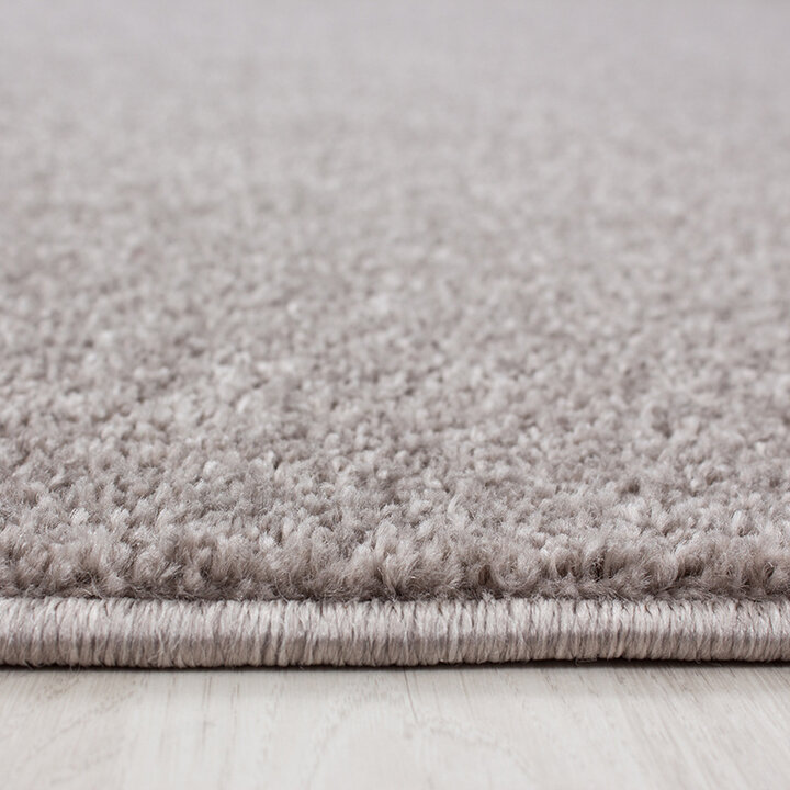 Kurzflor Teppich - Asa Beige  - 2