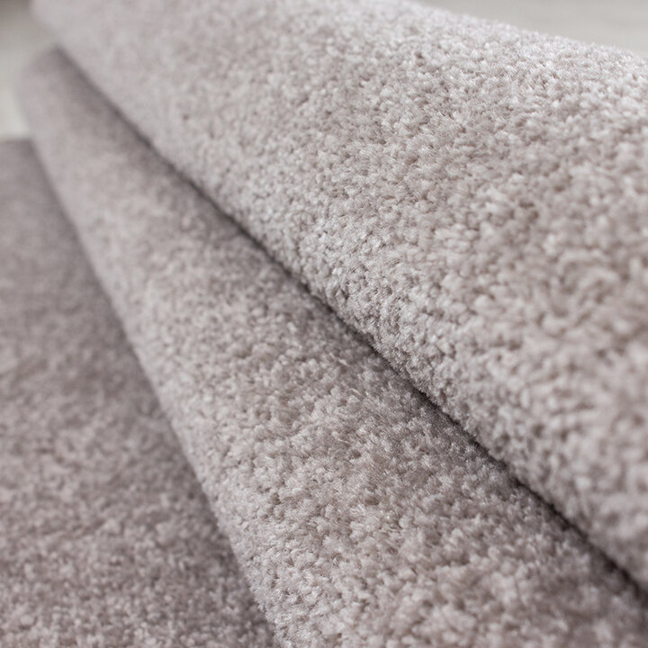 Kurzflor Teppich - Asa Beige  - 3