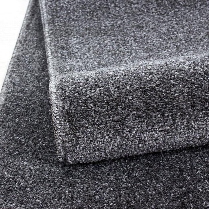 Kurzflor Teppich - Asa Grau  - 3
