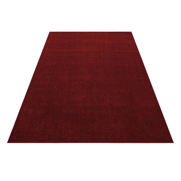 Kurzflor Teppich - Asa Rot  - 1
