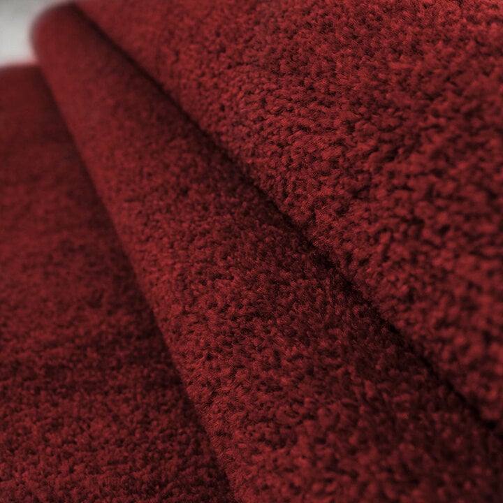 Kurzflor Teppich - Asa Rot  - 3