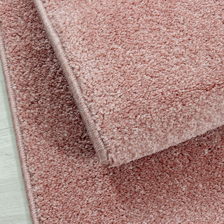 Kurzflor Teppich - Asa Rosa - 4