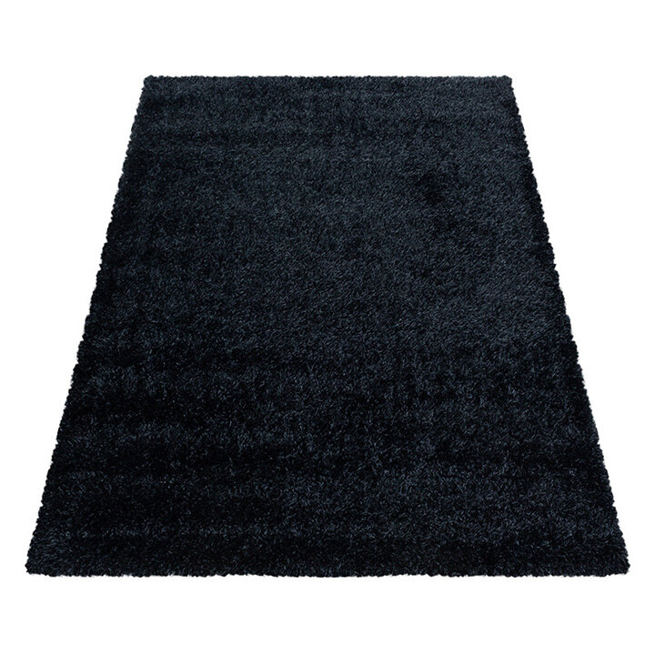 Hochflor Teppich - Blushy Schwarz Meliert - 2