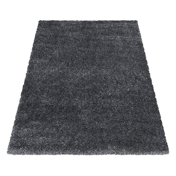 Hochflor Teppich - Blushy Dunkelgrau - 2