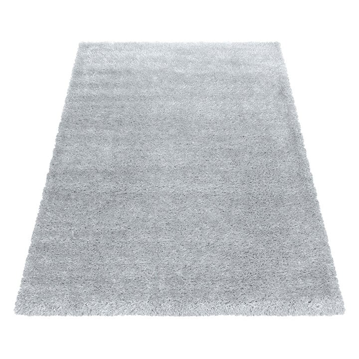 Hochflor Teppich - Blushy Hellgrau - 2