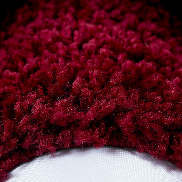 Hochflor Läufer - Edge Rot - 2