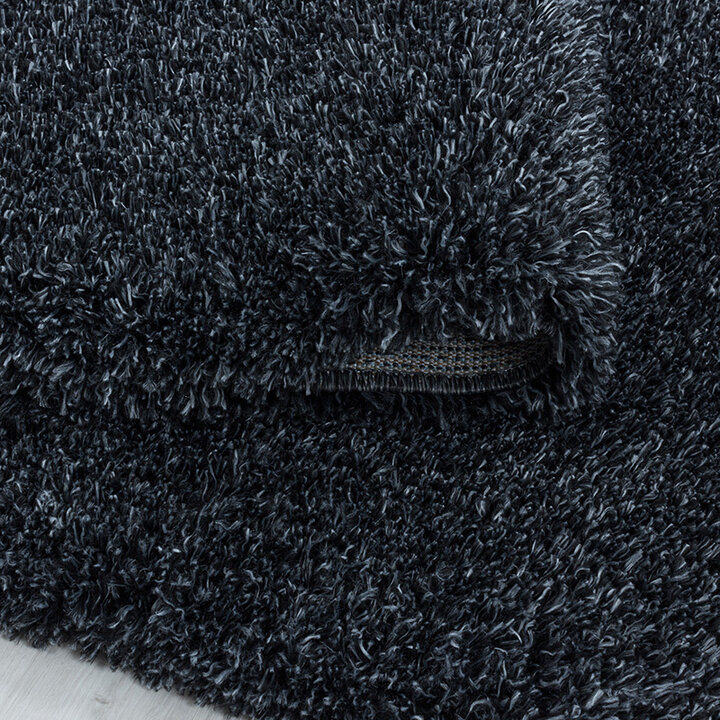 Hochflor Teppich - Fuzzy Anthrazit - 5