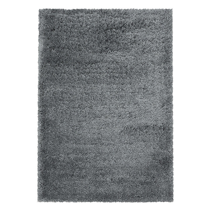 Hochflor Teppich - Fuzzy Grau - 1