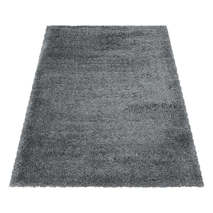 Hochflor Teppich - Fuzzy Grau - 2