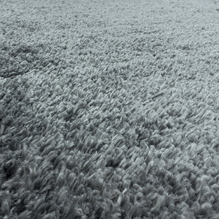 Hochflor Teppich - Fuzzy Grau - 4