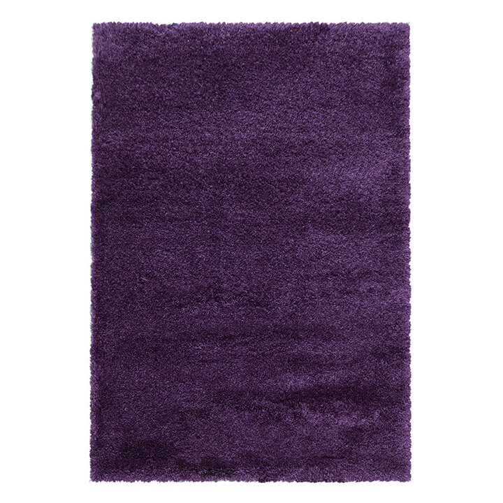 Hochflor Teppich - Fuzzy Lila - 1