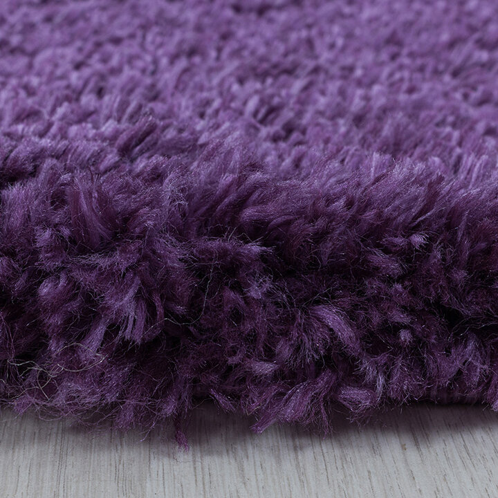 Hochflor Teppich - Fuzzy Lila - 3