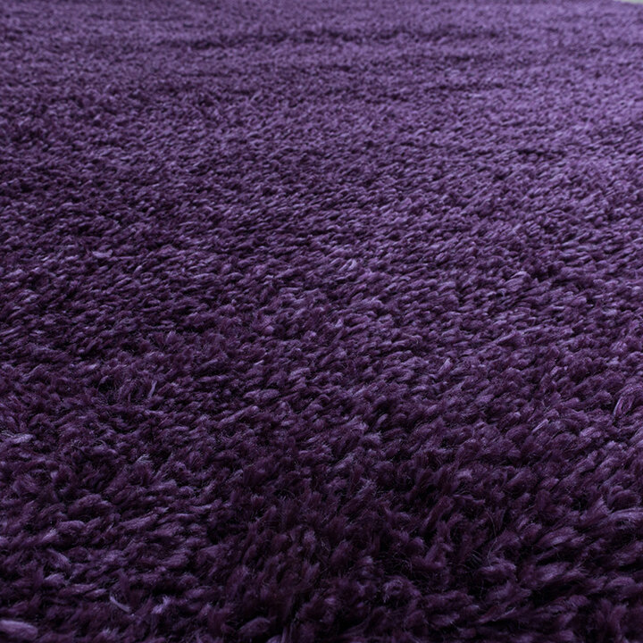 Hochflor Teppich - Fuzzy Lila - 4