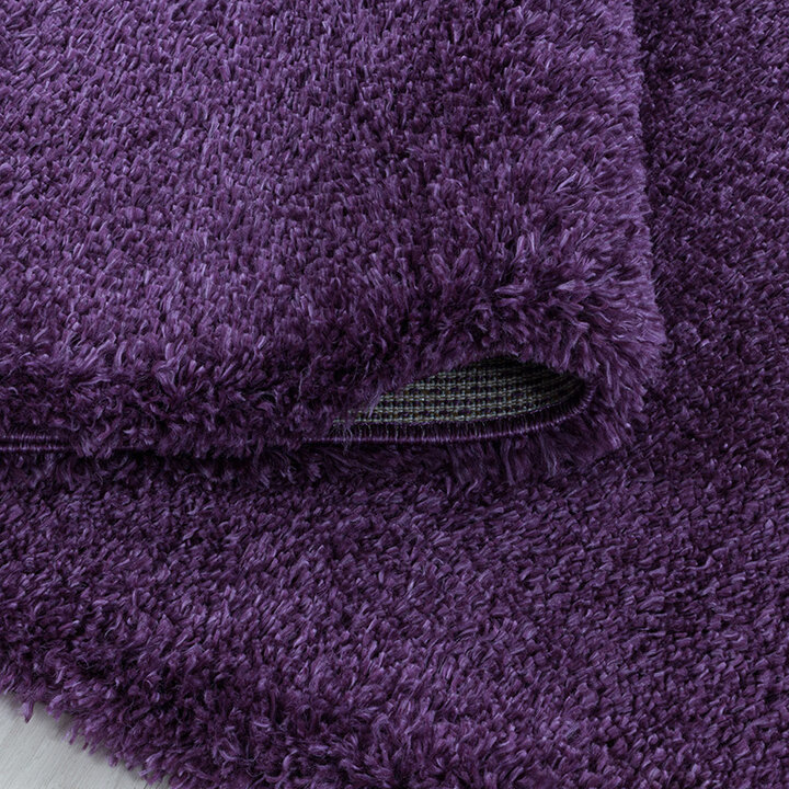 Hochflor Teppich - Fuzzy Lila - 5