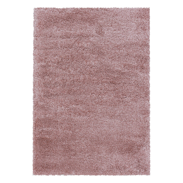 Hochflor Teppich - Fuzzy Rosa - 1