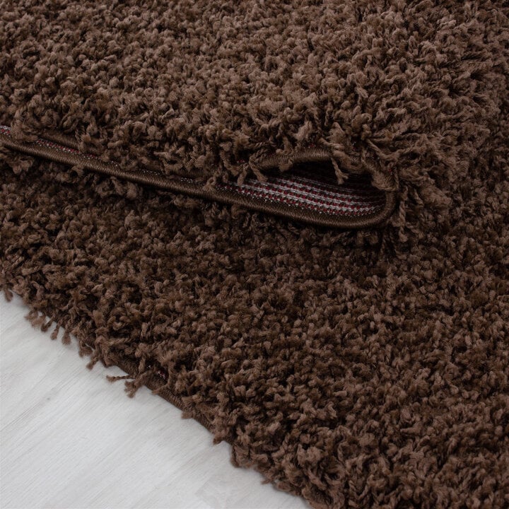 Hochflor Teppich - Life Braun - 3