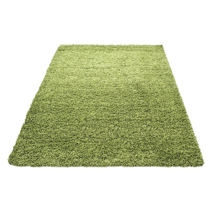 Hochflor Teppich - Life Grün - 1