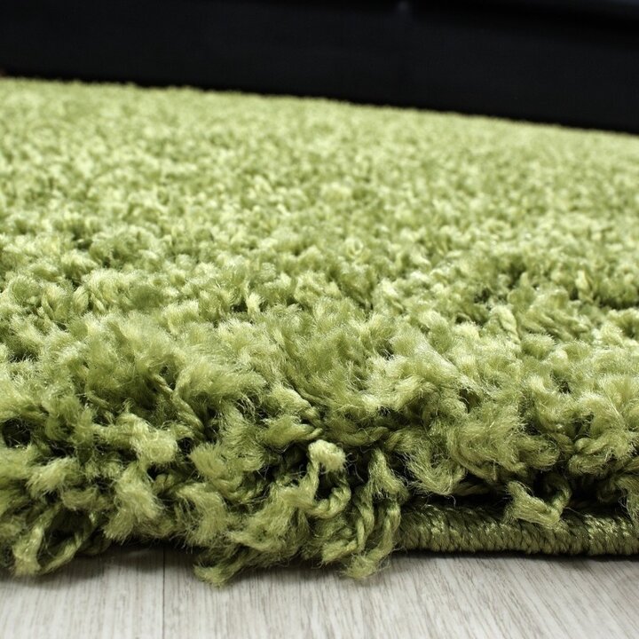 Hochflor Teppich - Life Grün - 2