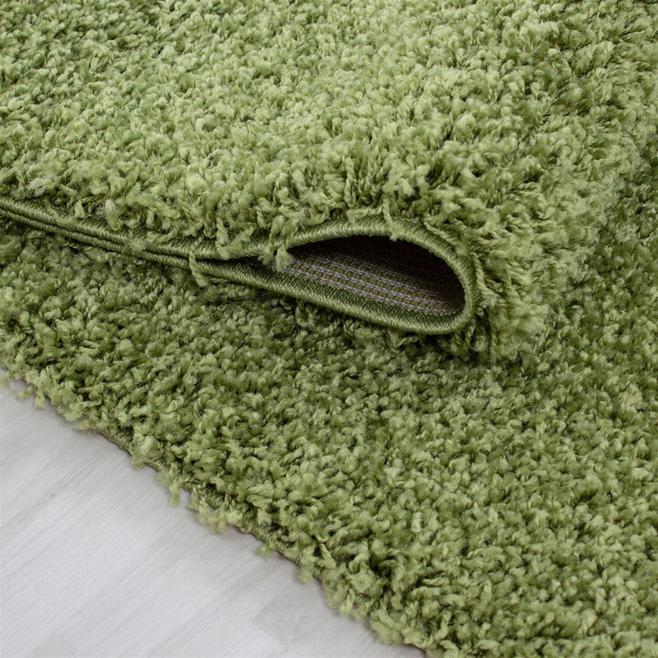 Hochflor Teppich - Life Grün - 3
