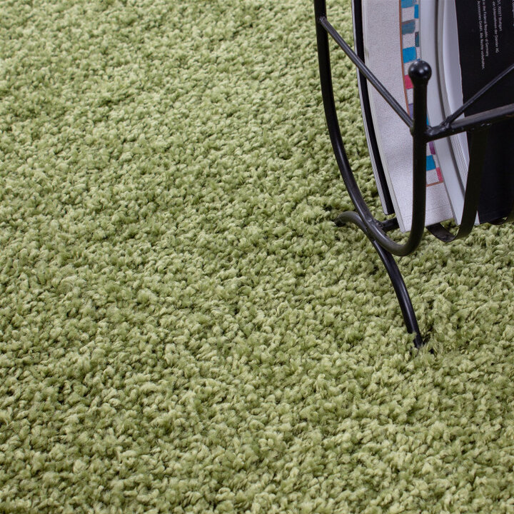 Hochflor Teppich - Life Grün - 4