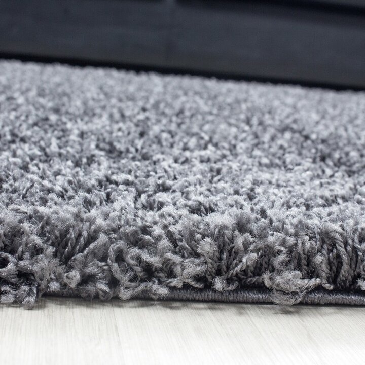 Hochflor Teppich - Life Grau - 2