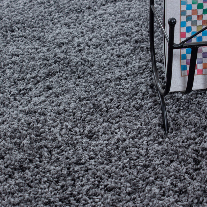 Hochflor Teppich - Life Grau - 4