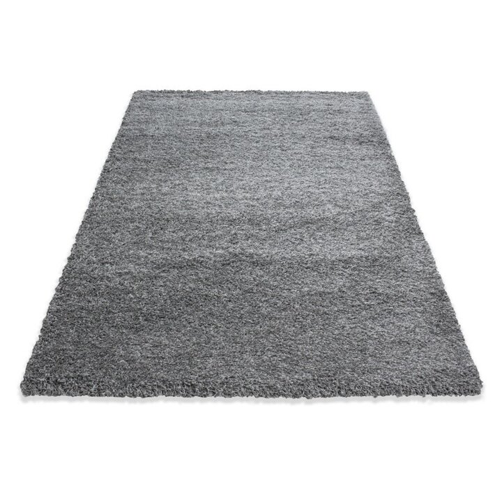 Hochflor Teppich - Life Hellgrau - 1