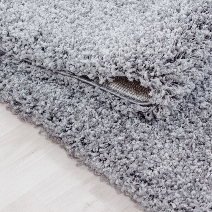 Hochflor Teppich - Life Hellgrau - 3