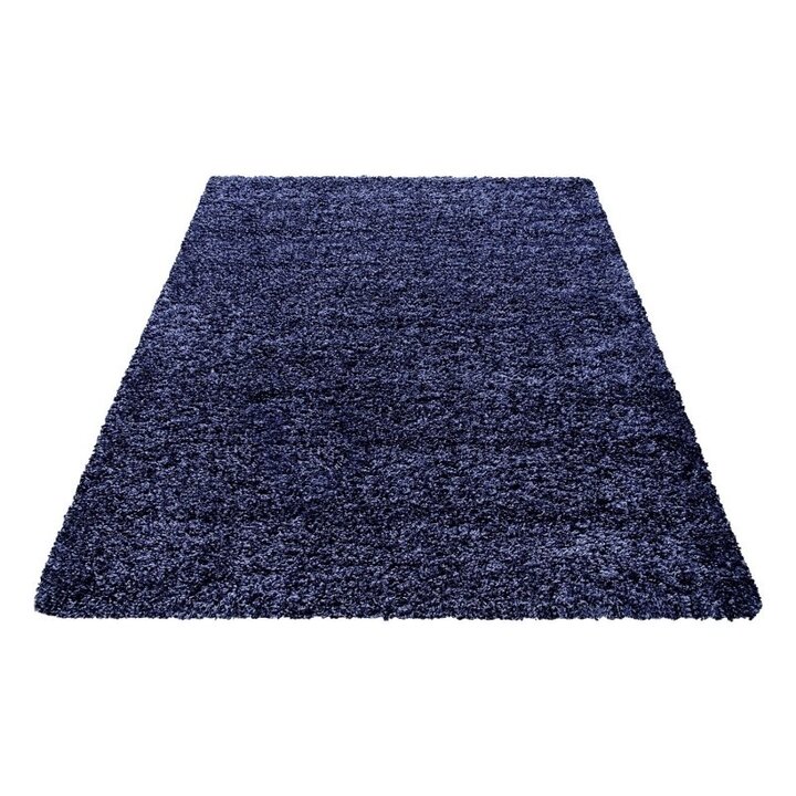 Hochflor Teppich - Life Blau - 1