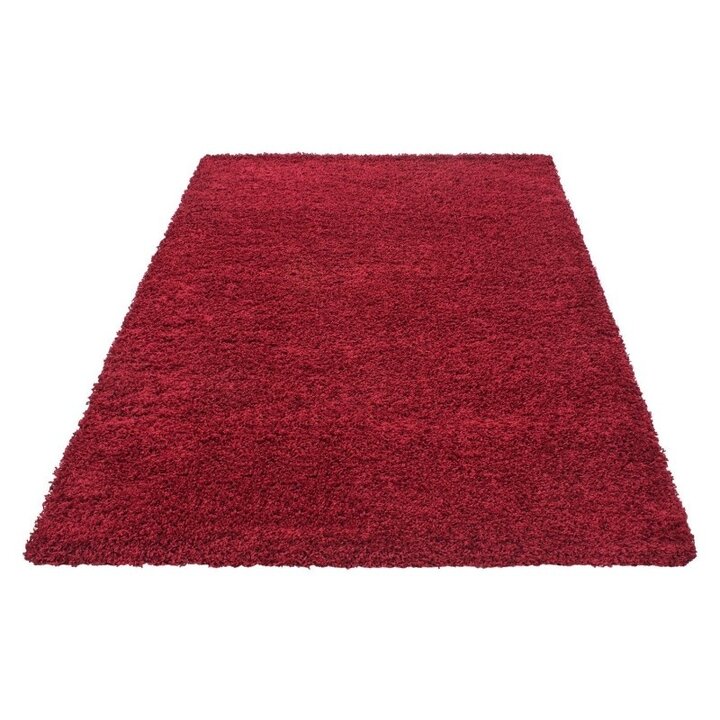 Hochflor Teppich - Life Rot - 1