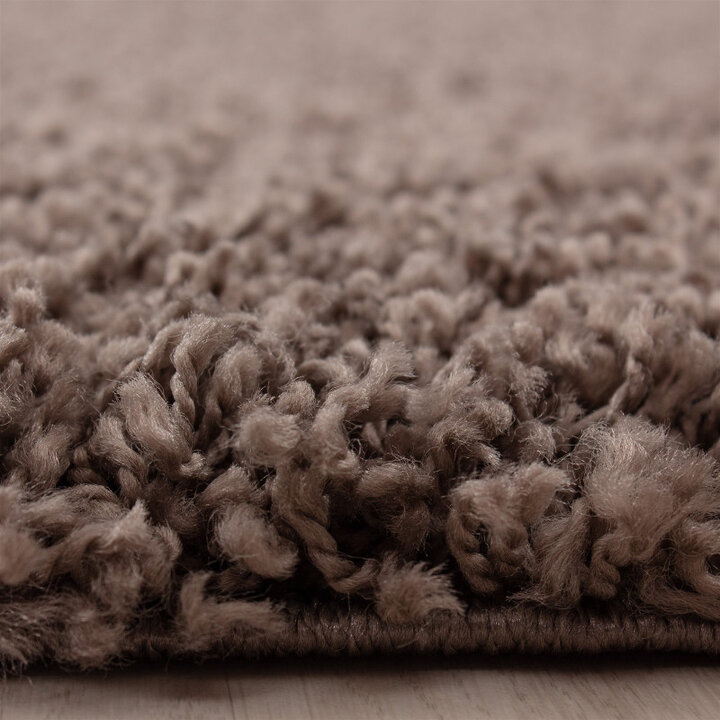 Hochflor Teppich - Life Taupe - 4