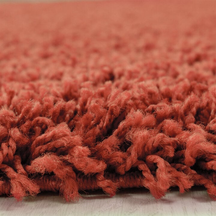 Hochflor Teppich - Life Terracotta - 2