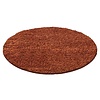 Hochflor Teppich Rund - Life Terracotta - thumbnail