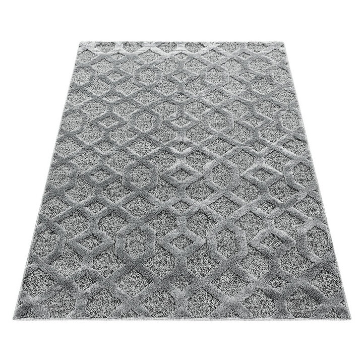 Teppich Skandinavisch - Pitea Tile Grau - 2