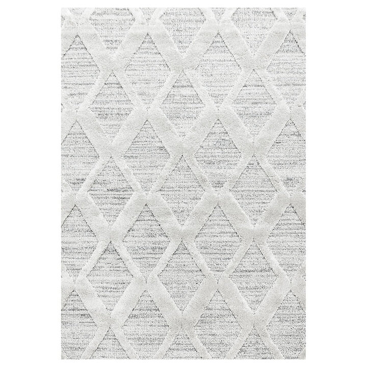 Teppich Skandinavisch - Pitea Diamond Grau - 1