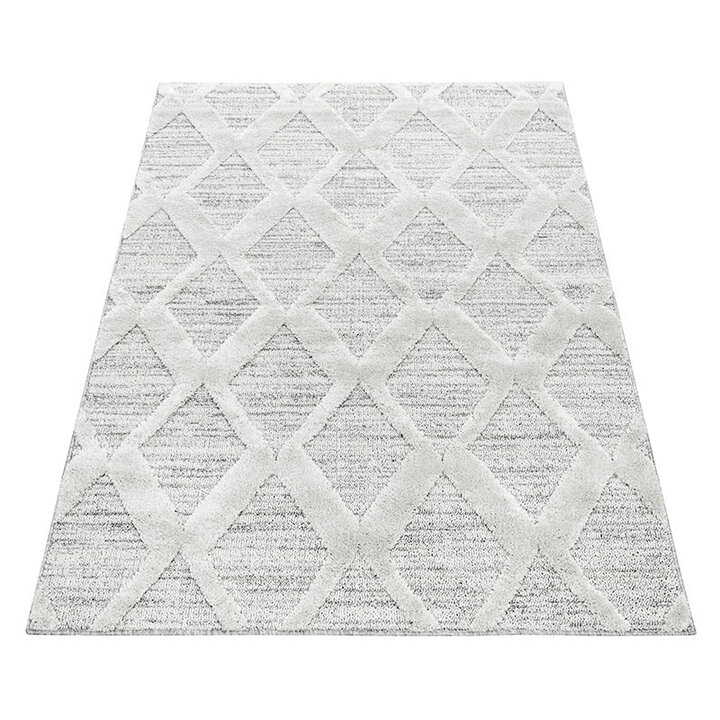 Teppich Skandinavisch - Pitea Diamond Grau - 2