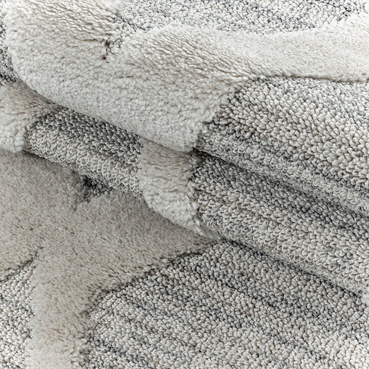 Teppich Skandinavisch - Pitea Diamond Grau - 5