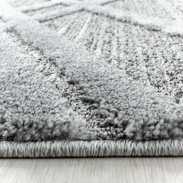 Teppich Skandinavisch - Pitea Double Grau - 3