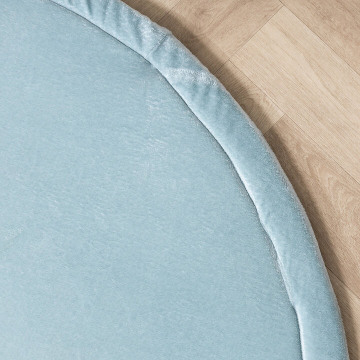 Spielmatte Rund - Jip Blau - 4