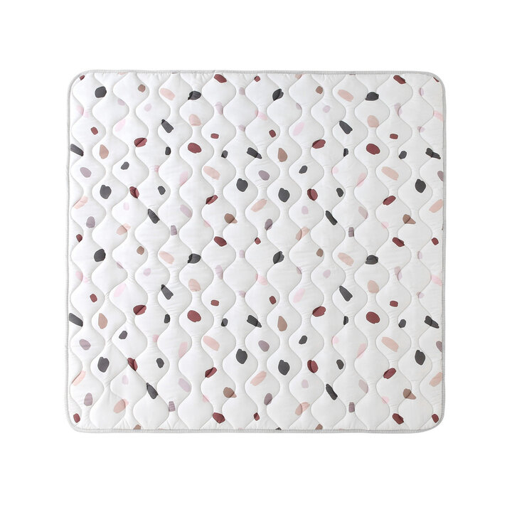 Spielteppich Baby Quadrat - Noa Confetti  - 1