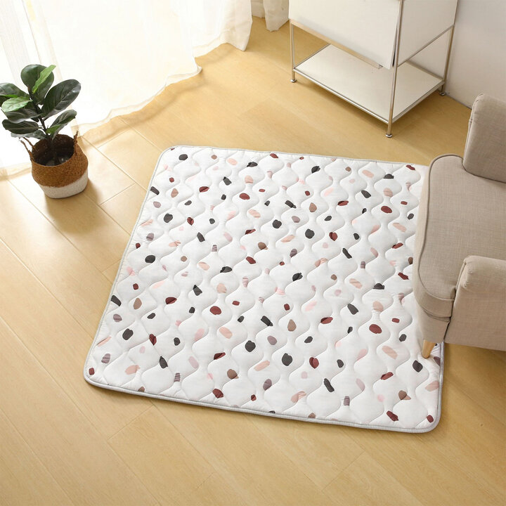 Spielteppich Baby Quadrat - Noa Confetti  - 2