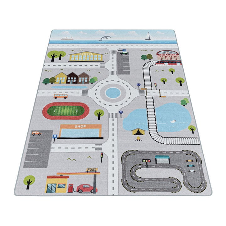 Spielteppich - Pleun Autobahn Grau - 2